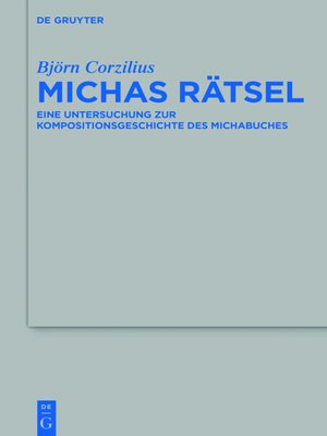 cover image of Michas Rätsel